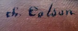 signature de Charles Jean-Baptiste Colson
