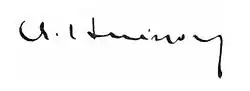signature de François Albert-Buisson