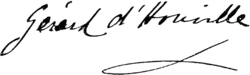 signature de Marie de Régnier