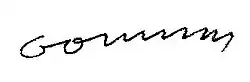 signature de Guy Ourisson