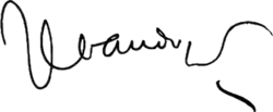 signature de Jean-Louis Vaudoyer