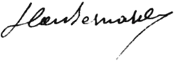 signature de Jean-Bernard (1857-1936)