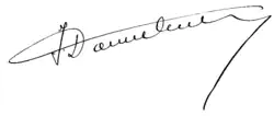 signature de Jean Donnedieu de Vabres