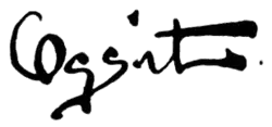 signature de Madeleine Deslandes