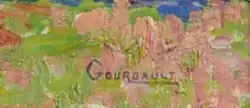 signature de Marius Gourdault
