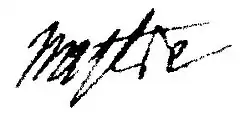 signature de Mathias Mestre