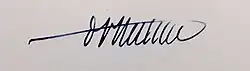 signature de Pierre Balme