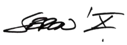 signature de Pierre Seron (auteur)