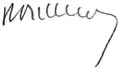 Signature de René Billères