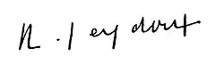 signature de Roger Seydoux