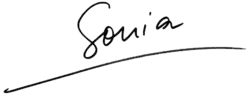 signature de Sonia Rykiel