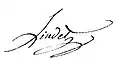 Signature de Thomas Lindet