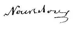 signature de Vincent Noussitou