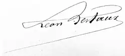 signature de Léon Bertaux