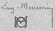 signature d'Eugène Prévost-Messemin