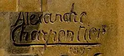 signature d'Alexandre Charpentier