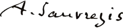 signature d'Alice Sauvrezis
