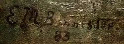 signature d'Edward Mitchell Bannister