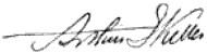signature d'Arthur I. Keller