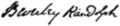 Signature de Beverley Randolph