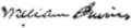 Signature de William Irwin