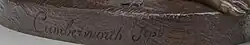 signature de Charles Cumberworth