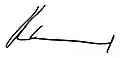 Signature de Doris Leuthard