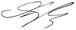 signature de Djokhar Doudaïev