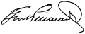 Signature de Enrique Peñaranda del Castillo