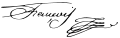 Signature de François IerFrancesco Ier