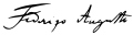 Signature de Frédéric-Auguste&nbsp;II