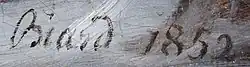 signature de François-Auguste Biard