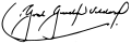 Signature de Guido Vildoso Calderón