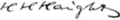 Signature de Henry Huntly Haight