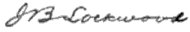 signature de James Booth Lockwood