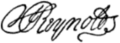 Signature de John Reynolds