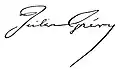 Signature de Jules Grévy