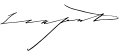 Signature de Léopold&nbsp;II