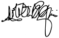 Signature de Mamerto Urriolagoitía