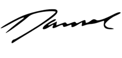 Signature de Daniel Westling