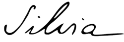 Signature de Silvia Sommerlath