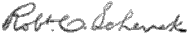 signature de Robert Cumming Schenck