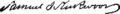 Signature de Samuel J. Kirkwood