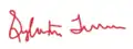Signature de Sylvester Turner