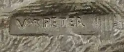signature de Victor Peter