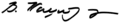 Signature de Vojislav KoštunicaВојислав Коштуница