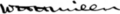 Signature de William H. H. Miller