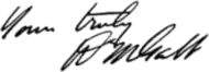 signature de William More Gabb