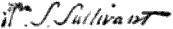 signature de William Starling Sullivant