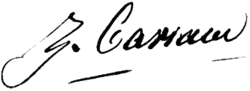 signature de Zulma Carraud